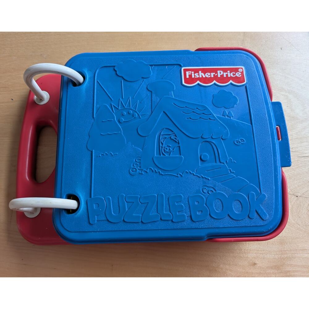 🍀Vintage Frisher Price Puzzle Book
